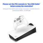 Dinosoo Wired PS5/PS4/PC Controller with Touch Pad and Back Buttons