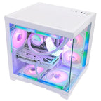 HOENGAGER Panorama Ryzen 7 5700G RX 6500 XT Gaming Desktop