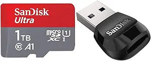 SanDisk 1TB Ultra microSDXC UHS-I Card + Reader