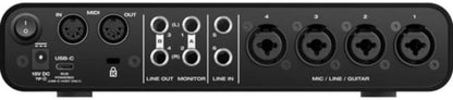 MOTU M6 Desktop 6x4 USB-C Audio-MIDI Interface Bundle