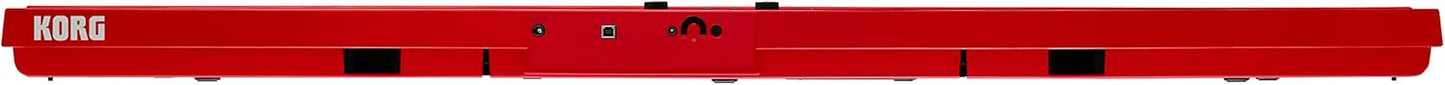 Korg L1MRED 88-Key Portable Digital Piano Red