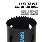 Spyder 600061 Rapid Core Eject 0.75-Inch Bi-Metal Hole Saw