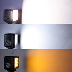 Fabater Underwater LED Video Light with RGB and Adjustable Color