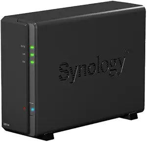 Synology DS114 4TB 1-Bay Desktop NAS WD Red — main product image