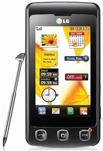 LG KP500 Black Cookie Unlocked GSM Phone — main product image