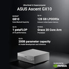 ASUS Ascent GX10 GB10 AI Supercomputer Desktop