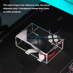 Jianyiihuly Clear Acrylic Mouse Dust Cover