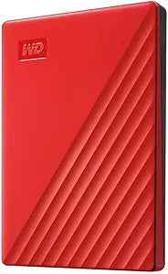 Western Digital WDBYVG0010BRD 1TB My Passport Red — main product image