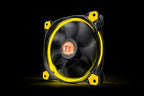 Thermaltake CL-F038-PL12YL-A Riing 120mm LED Yellow Fan