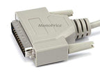 Monoprice 101596 DB25 M/F Molded Cable - 50 Feet White