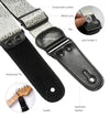 rockyou 2" Embossed Leather Guitar Strap with Pick Holders