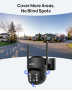 ANNKE 4MP Solar Wireless Outdoor PTZ Security Camera