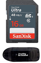 SanDisk SDSDUN-0016G 16GB SDHC Flash Memory Card Bundle