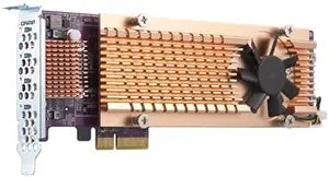 QNAP QM2-4P-384 Quad M.2 PCIe SSD Expansion Card — main product image
