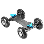 Neewer 90089140 Table Dolly Car Rolling Slider with Ball Head