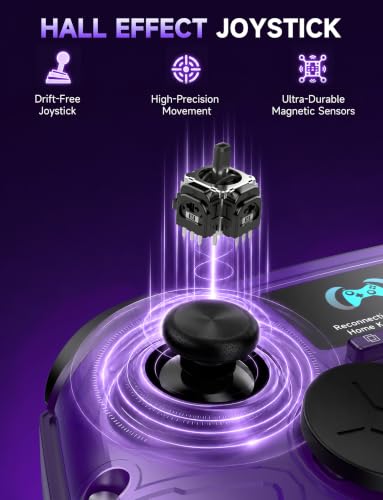 AOC Hall Effect PC Controller with Interactive Screen — main product image