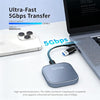 Vezzio 512GB Magnetic Portable SSD with Aluminum Alloy Shell