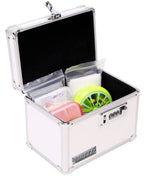 Vaultz VZ03962 Medicine Lock Box Combination Safe, White