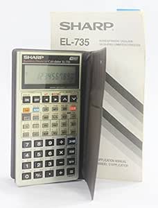 Sharp EL-735 Business/Data Calculator
