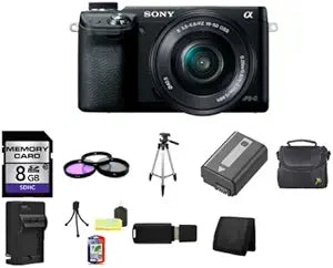 Sony Alpha NEX-6 Mirrorless Camera 16-50mm Lens — main product image
