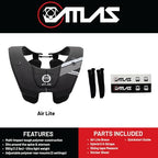 Atlas AL4-01-000 Air Lite Neck Brace Small Black