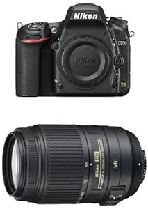 Nikon D750 FX DSLR Camera with 55-300mm Lens — main product image