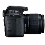 Canon Rebel T100 DSLR Camera 18-55mm Lens Bundle Renewed
