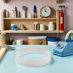 CATIEBYE Flexible Bendable LED Strip Diffuser in Milky White Acrylic
