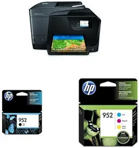 HP OfficeJet Pro 8710 Inkjet Printer Bundle — main product image