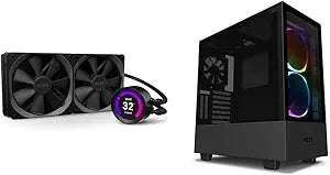 NZXT H510 Elite Case & Kraken Z63 Liquid Cooler — main product image