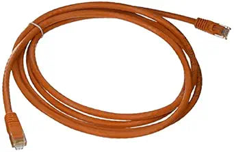 Monoprice 102380 Cat6 Ethernet Crossover Cable 7ft Orange