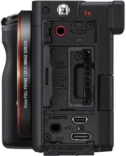 Sony Alpha 7C Full-Frame Mirrorless Camera Black ILCE7C/B