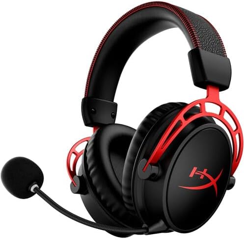 HyperX 4P5D4AA Cloud Alpha Wireless Gaming Headset Bundle Red