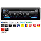 JVC KD-SR86BT Bluetooth Car Stereo Alexa Compatible