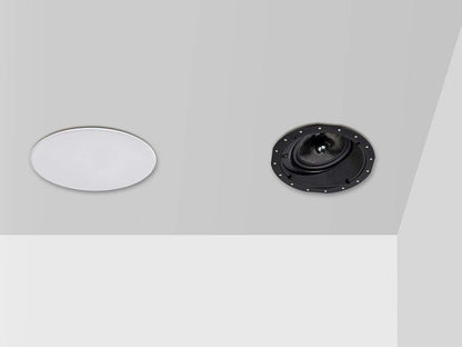 Monoprice 134198 Alpha 8" Carbon Fiber In-Ceiling Speakers Pair