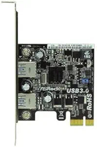 ASRock USB 3.0 CARD 2-Port PCI Express Card