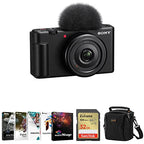 Sony ZV-1F Vlog Camera Bundle Black