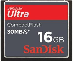 SanDisk SDCFH-016G-U46 16GB Ultra 200X CompactFlash Card — main product image