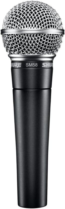 Shure SM58-CN XLR Dynamic Vocal Microphone with Cable — main product image