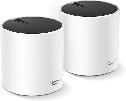 TP-Link Deco X55(2-pack) AX3000 WiFi 6 Mesh System - 4500 sq ft