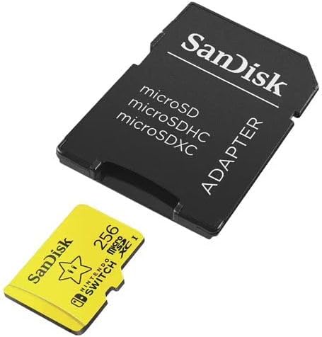 SanDisk SDSQXAO-256G-GN3ZN 256GB Nintendo Switch MicroSDXC Card