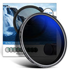 Neewer 10101074 62mm MRC Variable ND2-ND400 Filter