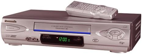 Panasonic PV-V4612S 4-Head Hi-Fi Silver VCR — main product image