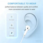 YouthCity USB-C Wired In-Ear Headphones with Inline Mic