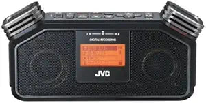 JVC RD-R20-B Portable Digital Lesson Master Recorder Black — main product image
