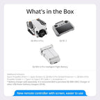 DJI Mini 4 Pro Drone - 4K HDR, RC-N2 + Bundle