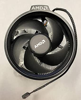 AMD 712-000074 REV A Wraith Spire CPU Cooler: AM4 Socket, Aluminum Heatsink