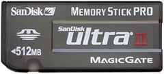 SanDisk SDMSPH-512-A10 512MB Ultra II Memory Stick PRO