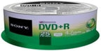Sony 25DPR47SP 16x DVD+R 4.7GB Recordable Media - 25-Pack