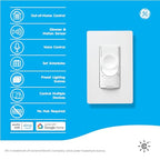 GE CSWDMOCBWF1NN Smart Dimmer Switch Motion Sensor No Neutral